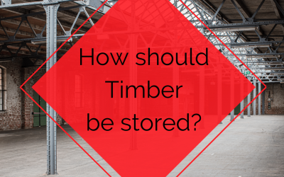 How should Timber be stored?